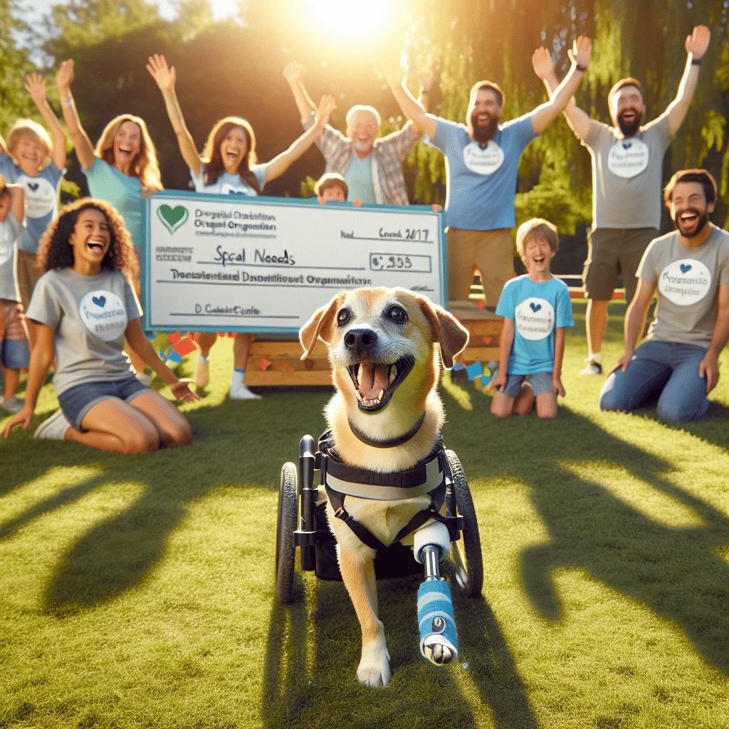 Millions Raised by Nonprofit for Special Needs Dogs