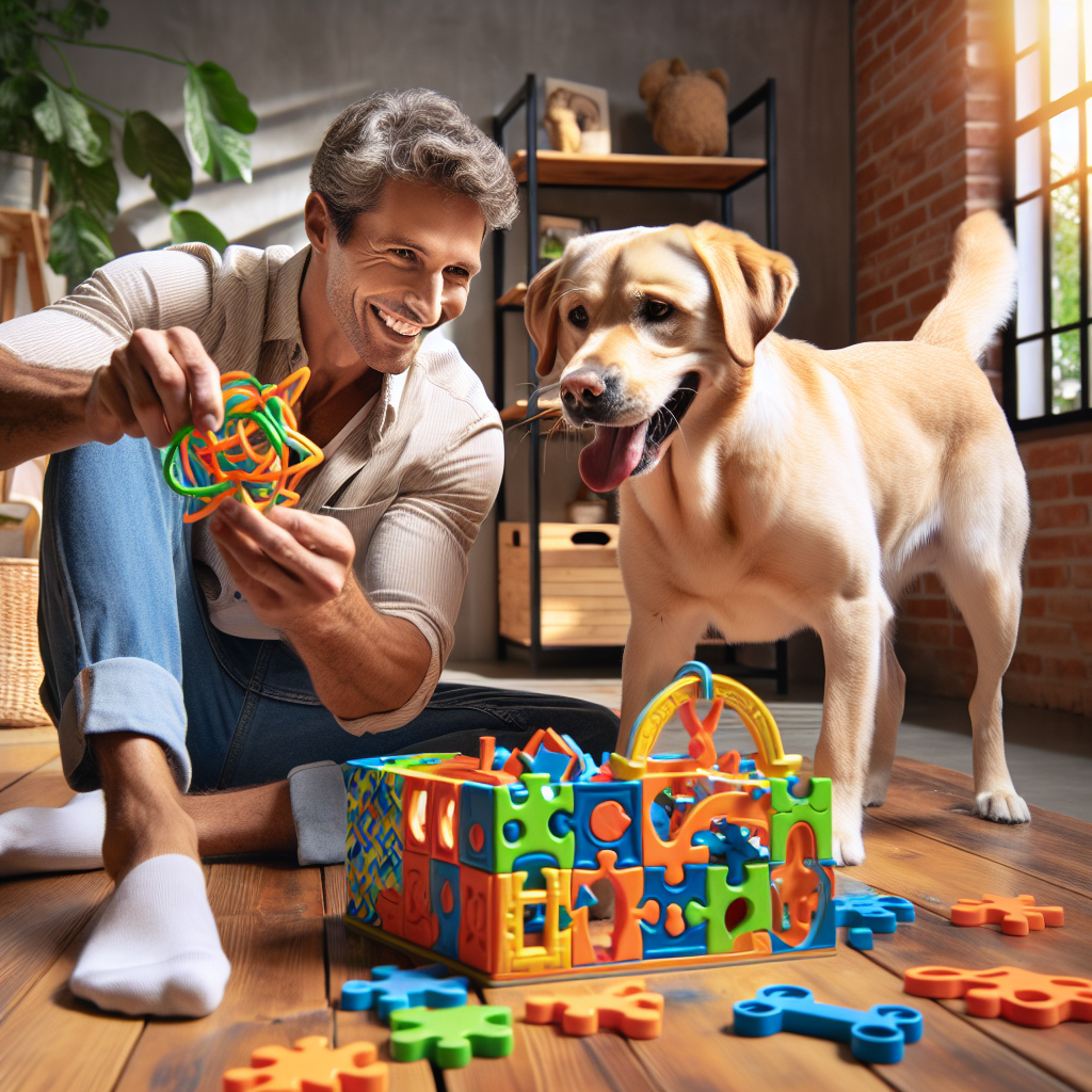 5 Training Exercises to Use with Interactive Puzzle Toys - Training with dog puzzle toys